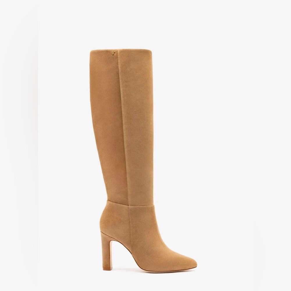 Cindy Hi Boot In Peanut Suede
